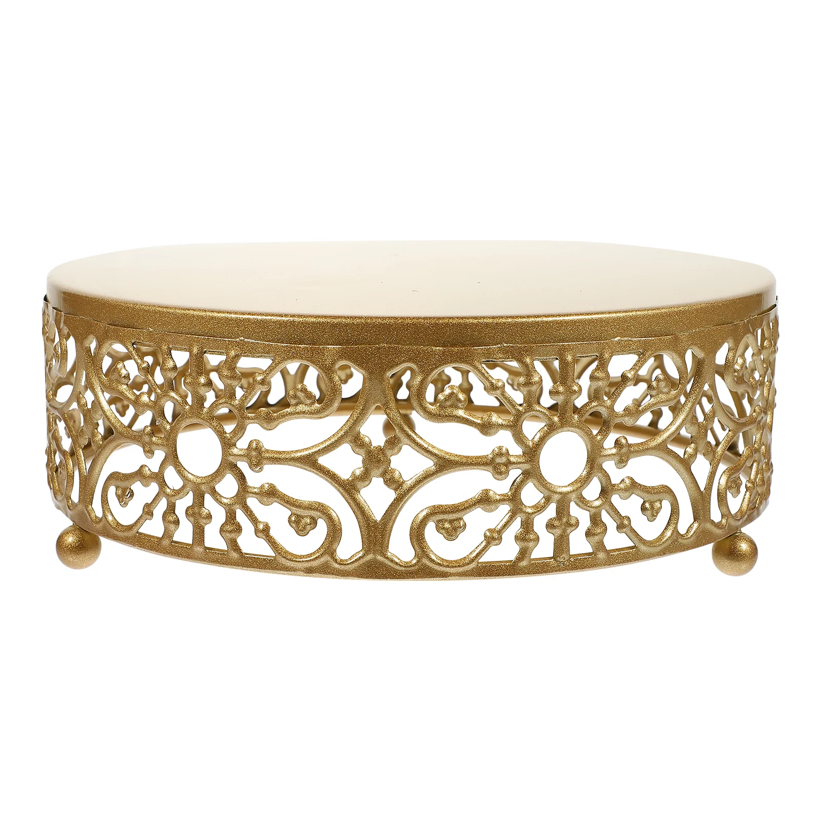 

Cake Stand Dessert Cupcake Display Plate Serving Tray Platter Stands Wedding Plates Holder Server Metal Footed Appetizer Fruit