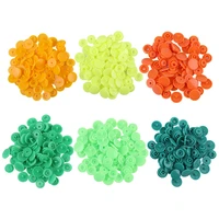 miusie 20sets round plastic snaps button fasteners 1012mm garment accessories for baby clothes clips quilt cover sheet button