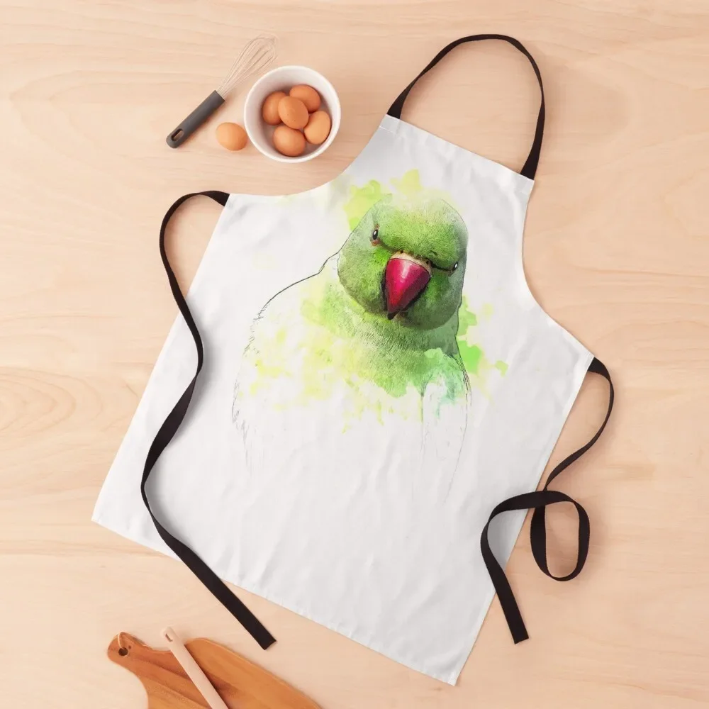 Фартук aquarella Splash Psittacula Женский фартук для дизайна ногтей