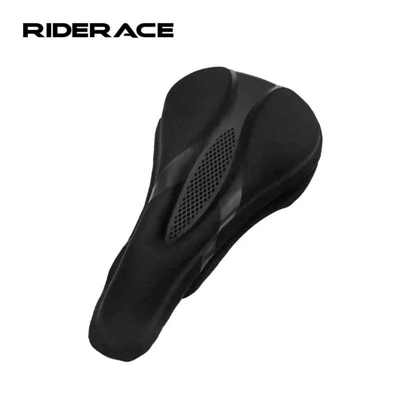 

Bicycle Silicone Saddle Silicone Gel Soft Comfortable Saddle Cover Hollow Breathable MTB Bike Seat Cushion Cycling Accessories