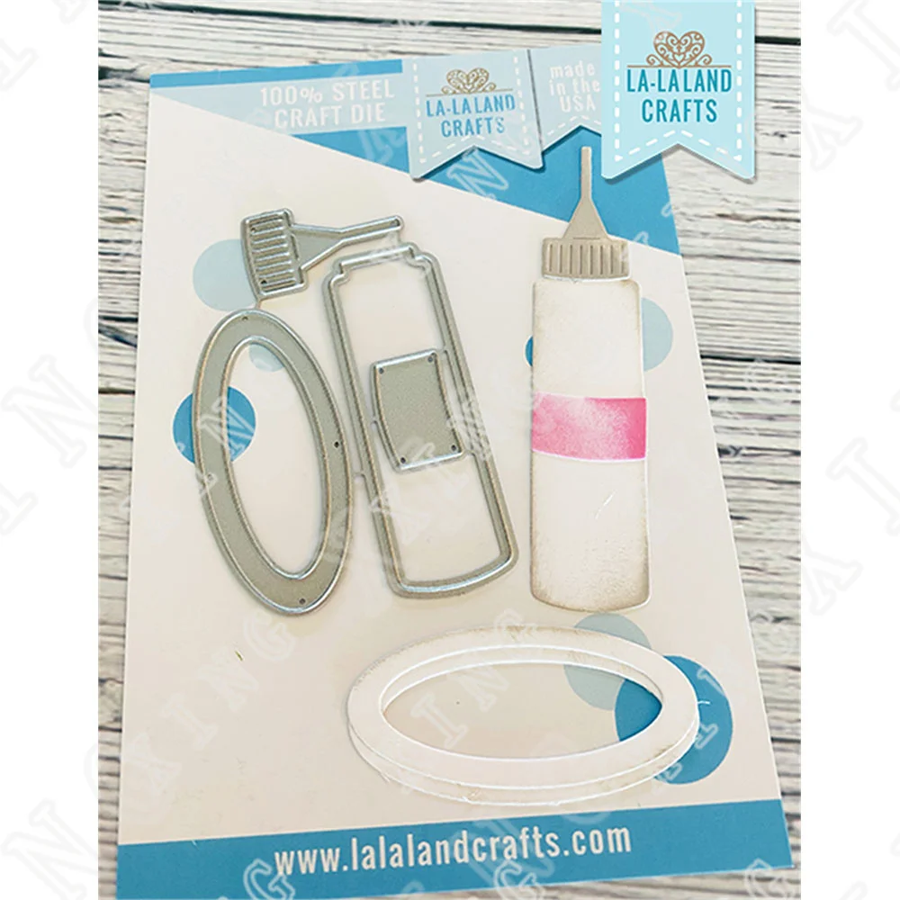 

New Arrival Glue and Tape Metal Cutting Dies Scrapbook Diary Decoration Stencil Embossing Template Diy Greeting Card Handmade