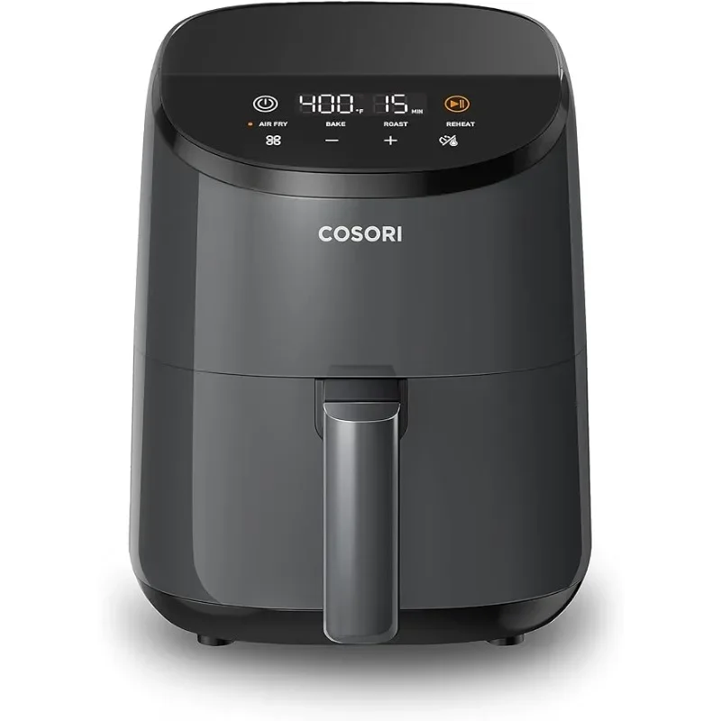 

Мини-Фритюрница COSORI 2,1 Qt, 4-в-1, экономия пространства и низкий уровень шума, антипригарная, можно мыть в посудомоечной машине