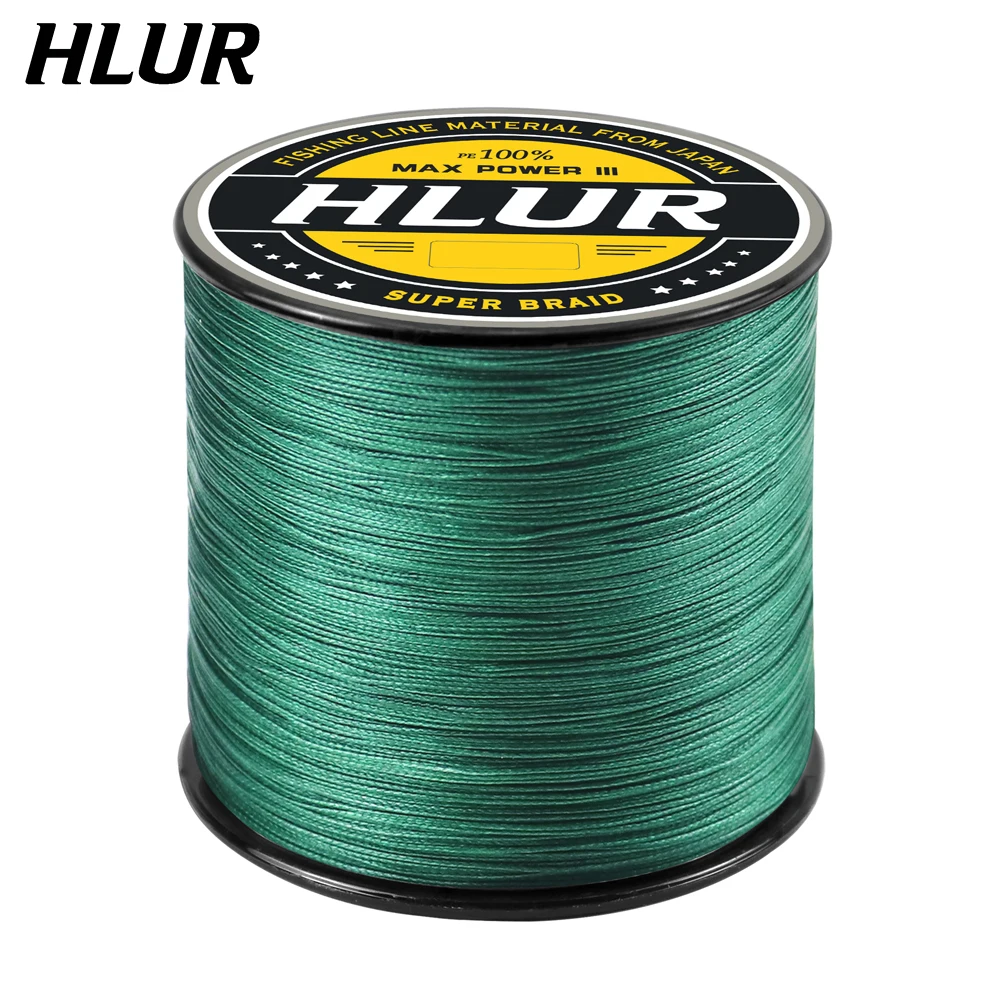 

HLUR New X4 300M Braided Fishing Line 4 Strands 12 15 20 30 38 43 52 65 83LB MultiColor Multifilament Saltwater PE Line