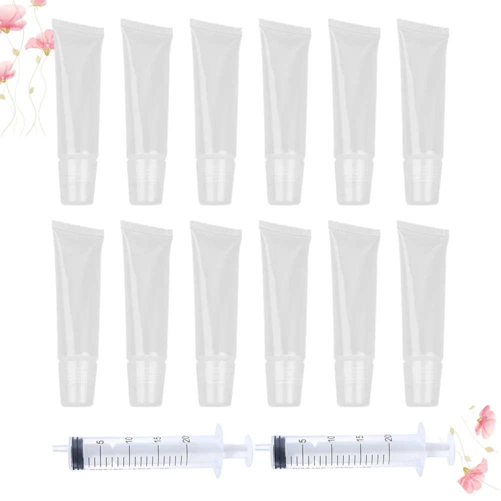 

Lip Tube Gloss Bottles Balm Refillable Empty Bottle Tubes Subpackaging Color Container Oil Eyelash Mini Storage Containers Tint