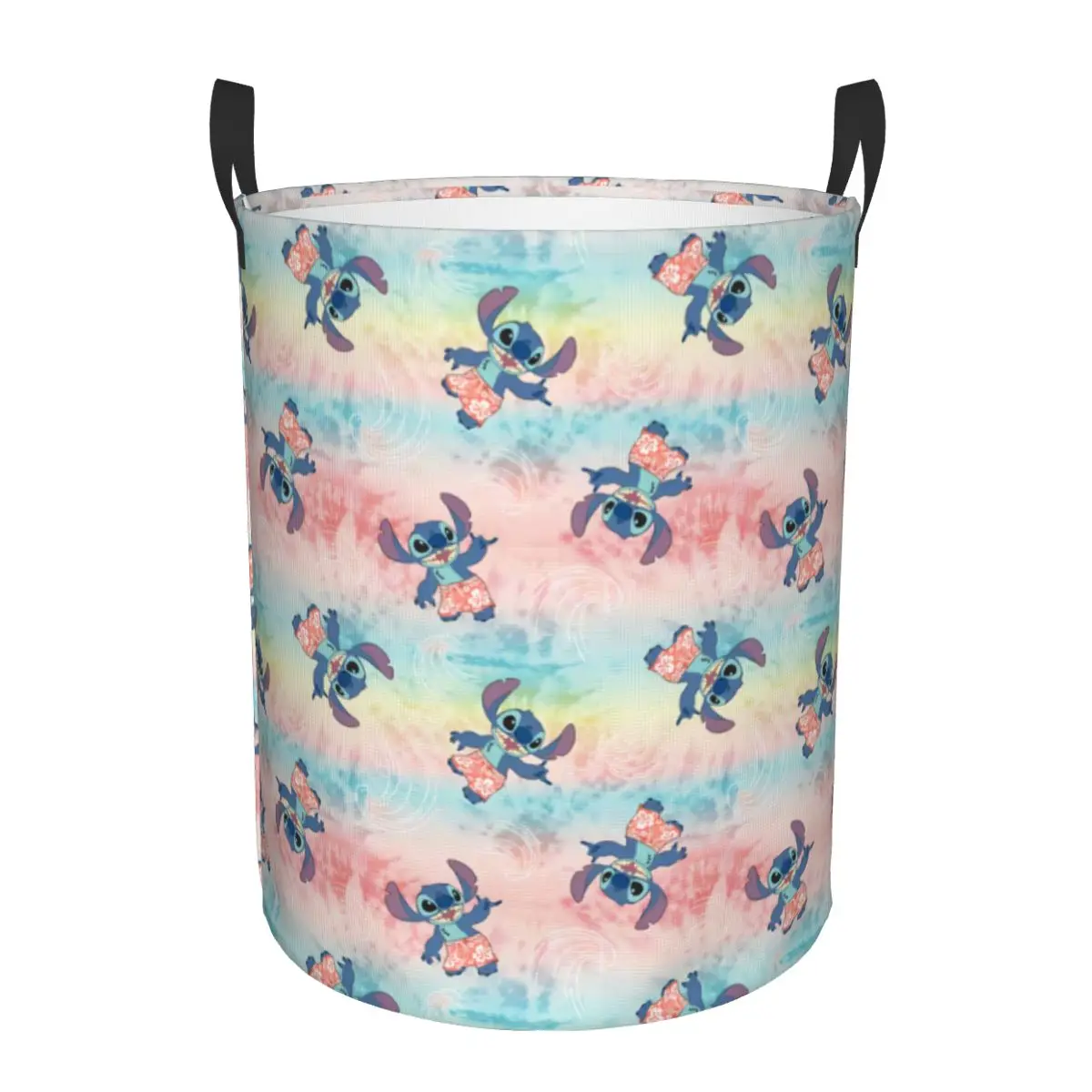 Корзина для белья с волнами и шитьем на заказ большая корзина хранения смешной