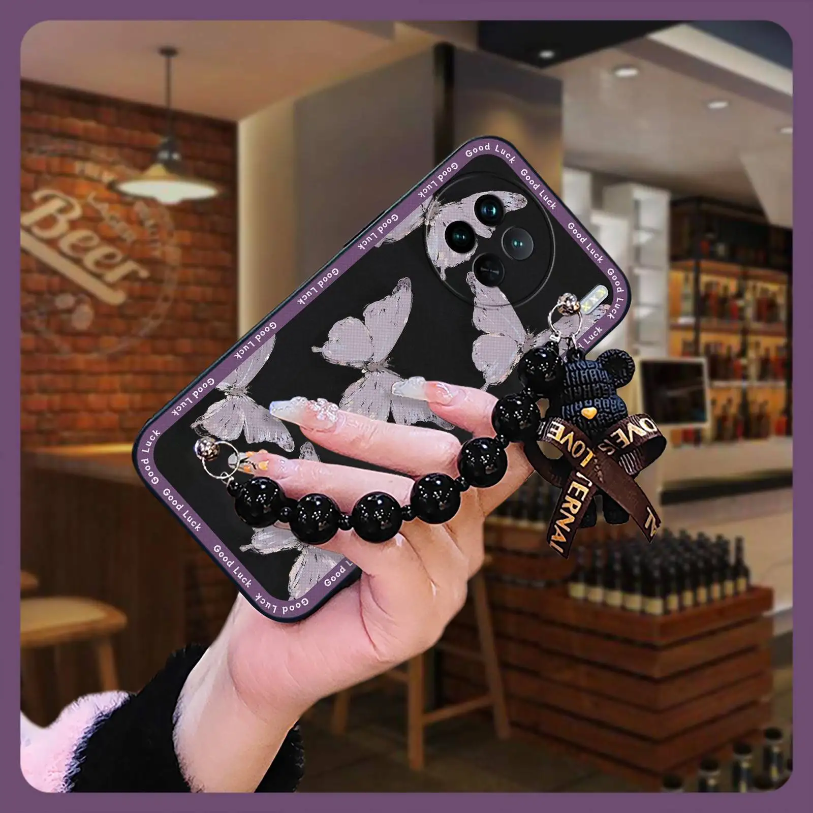 Мягкий противоударный чехол для телефона VIVO X90 V2241A/X90S