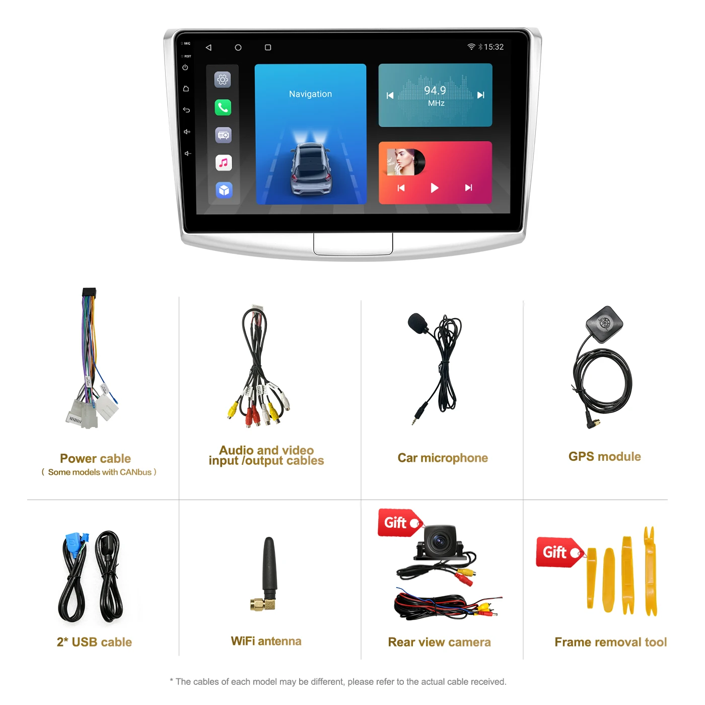 Ainavi Multimedia Player For VW Volkswagen Passat B6 B7 2010-2015 CC Car Stereo Radio No 2Din Android Auto Carplay GPS DSP 48EQ |