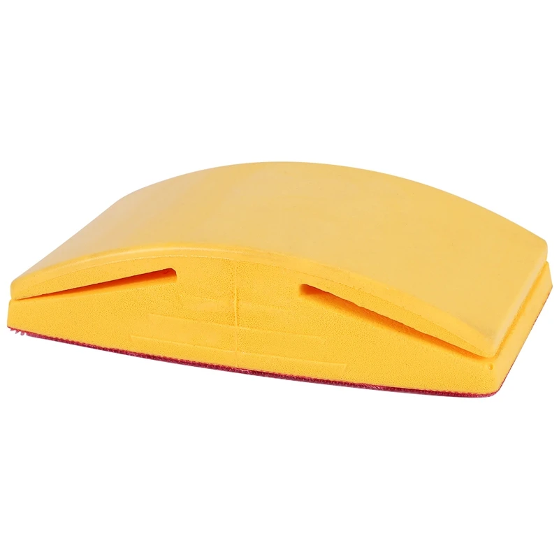 

5-дюймовый шлифовальный блок, Резиновая подложка с крючком и петлей, ручной шлифовальный блок, полировальные инструменты