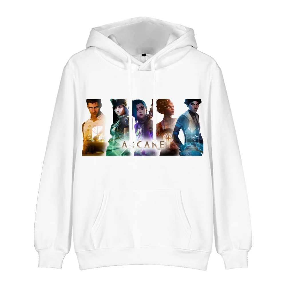 

Arcane Jinx Hoodie3D Trendy Print All-match Harajuku Unisex Hoodie Tops Men-Clothes 100-4XL Oversized