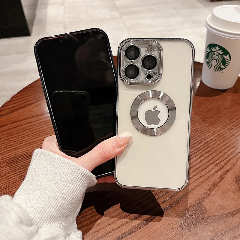 Прозрачный силиконовый чехол для iPhone 13 12 11 Pro Max XR XS X 7 8 Plus |