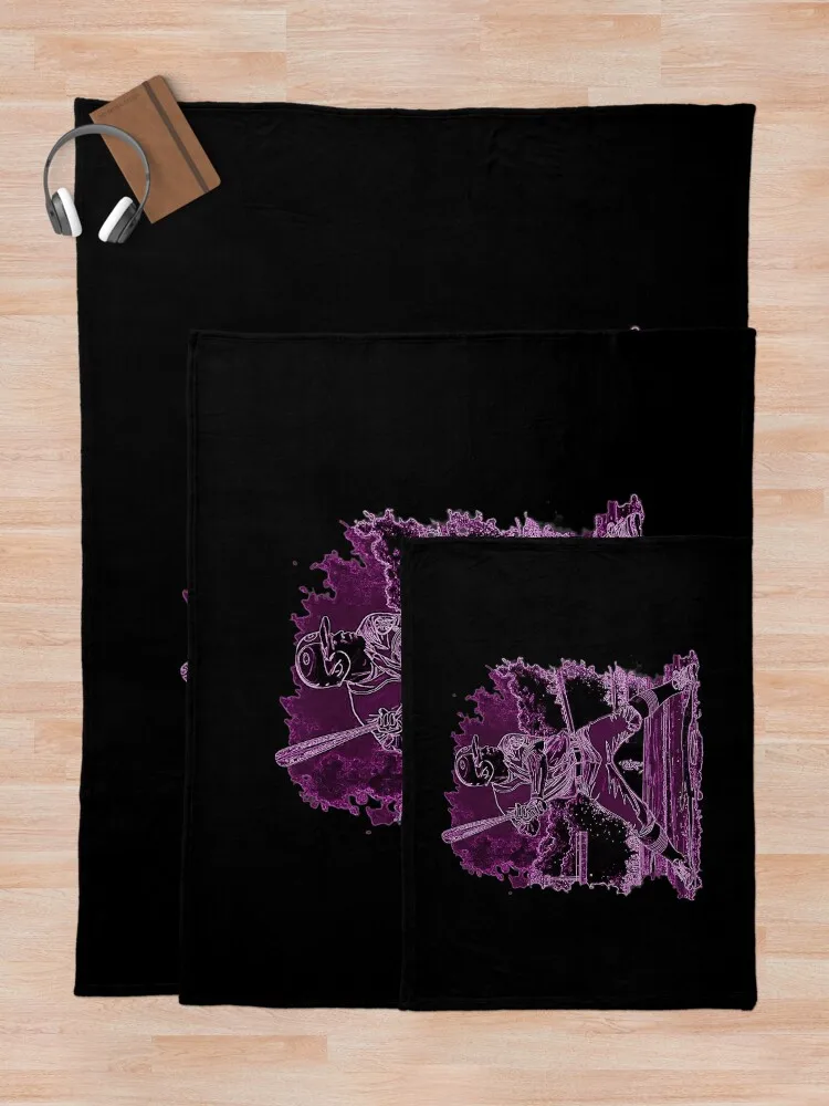 Одеяло Baseball Home Run Hitter Pink Glow Summer Vibe Постельное белье Одеяла для дивана