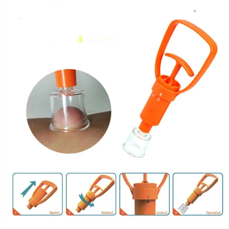 

Outdoor Extractor Emergency Snake Insect Bite First Aid Kit Wild Venomous Bee Bites Vacuum Detox Pump Survival Rescue Tool
