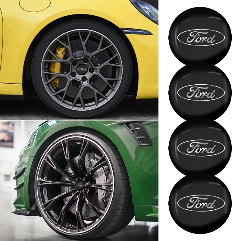 

4 шт., наклейки-эмблемы для Ford S Max ST Focus 2 3 MK1 MK2 Mk4 Mk5 Fiesta Mk7 Mondeo Kuga