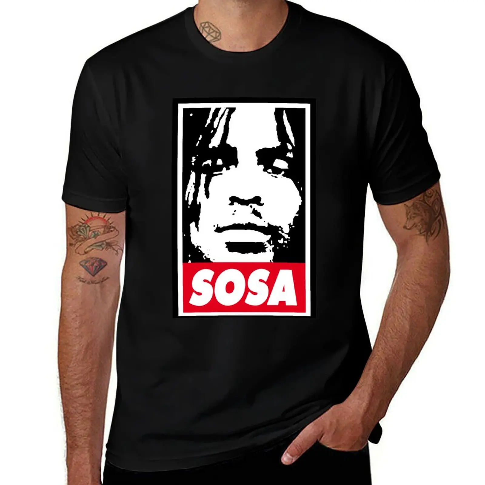 Фото Футболка Sosa (Chief Keef) - повседневная футболка с защитой от выцветания. №1