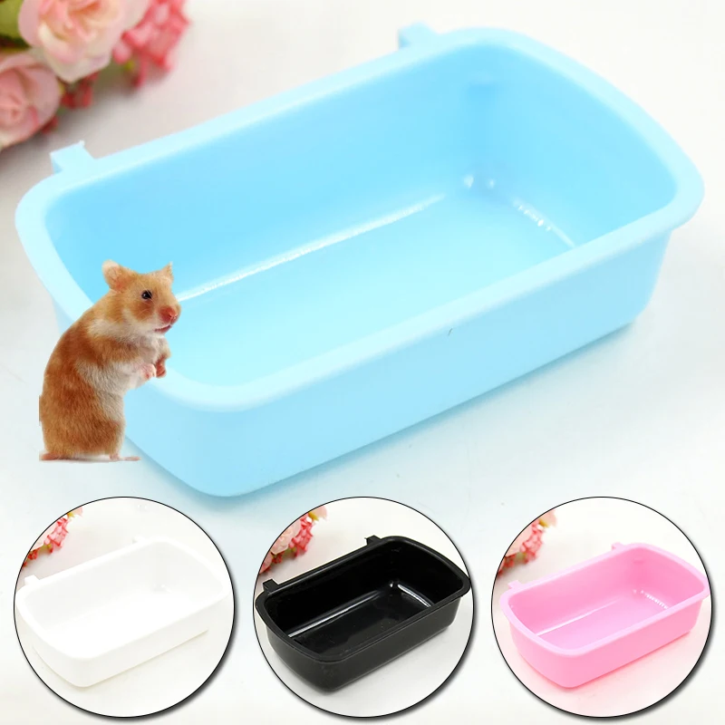 

Small Pet Food Feeder Bowl Hamster Cage Hook Up Hanging Bowl Water Drinking Device Bird Pigeon Squirrel Feeding Cup Rabbit Feede