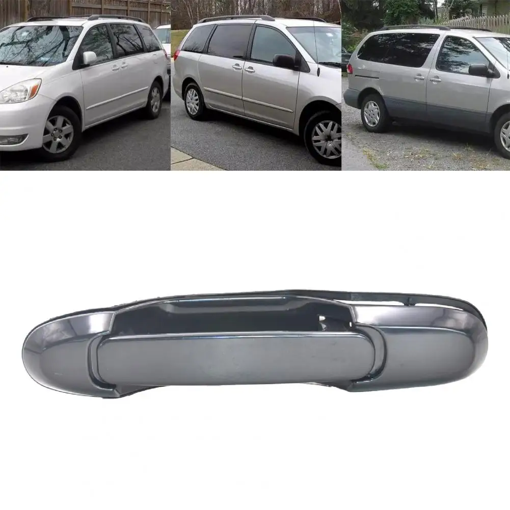 

Door Handle Reliable Anti-slip ABS Exterior Rear Door Pull Handle 69230-08020-c0 80359 For Toyota Sienna 1998-2003