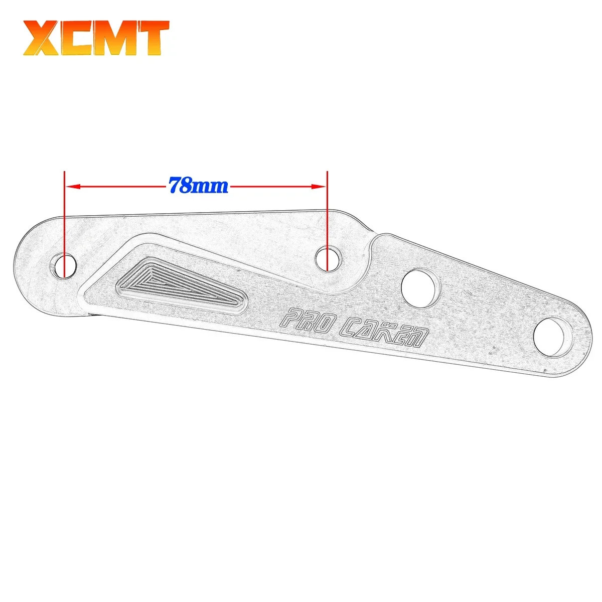 Плавающий кронштейн тормозного суппорта для мотоцикла 320 мм Honda CR125R CRE CRF CR CRF250X
