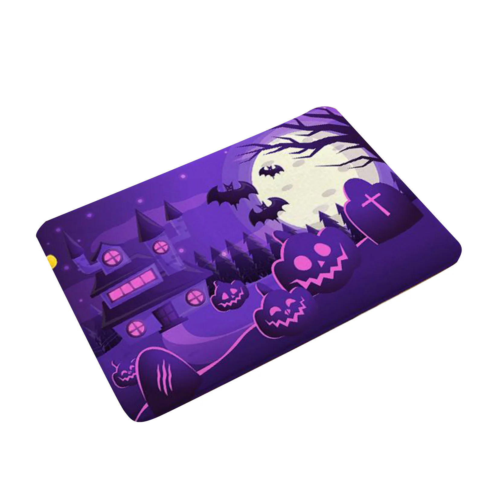 

Halloween Doormat Multi-purpose Absorbent Non-Slip Blanket Creative Printed Door Mat For Kitchen Bedroom Bathroom