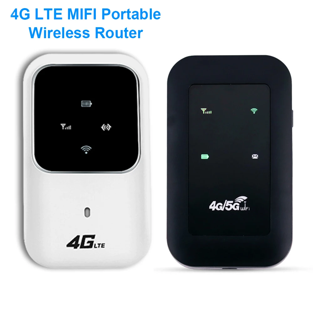 4G Wireless Router LTE Portable Car Mobile Broadband Network Pocket 2.4G Wireless Router 100Mbps Hotspot SIM Unlocked WiFi Modem