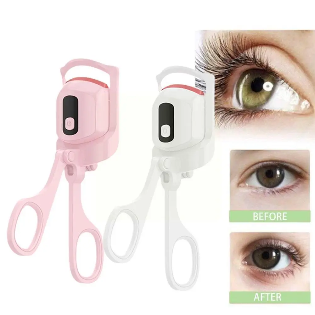 

Щипцы для завивки ресниц с электрическим подогревом, устройство для быстрого нагрева, USB зарядка, инструменты для перманентного макияжа, бигуди, стойкие натуральные ресницы для глаз, D6N5
