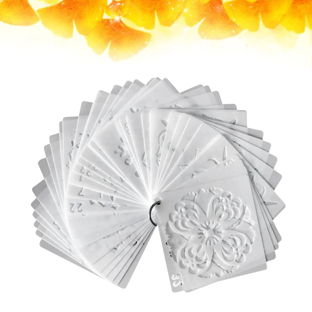 

36pcs Hollow out Stencils, Hollow Mandala Spraying Stencils for DIY Painting Projects
