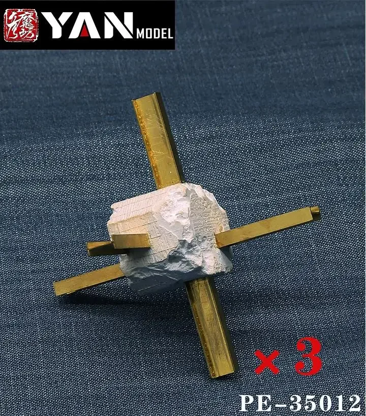 Модель Ян PE-35012 1/35 препятствий против танка