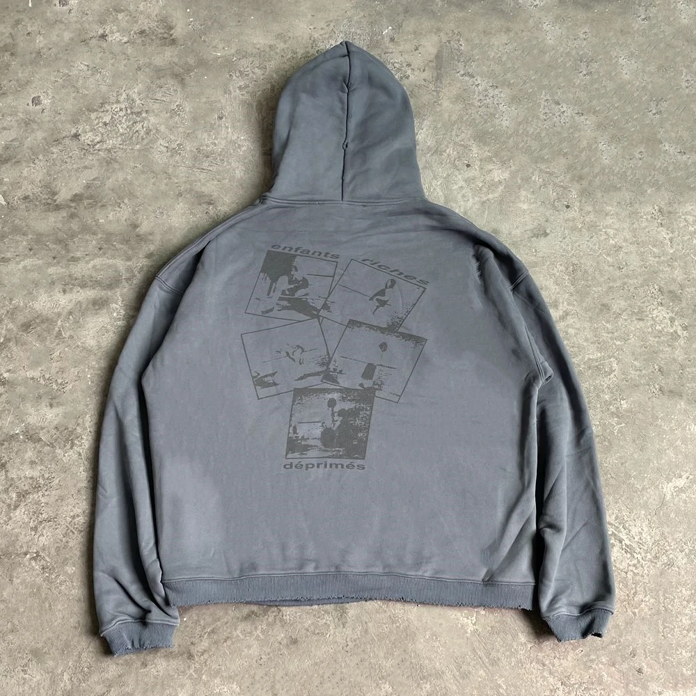 Свитшот Yao888 с капюшоном цвет в ассортименте