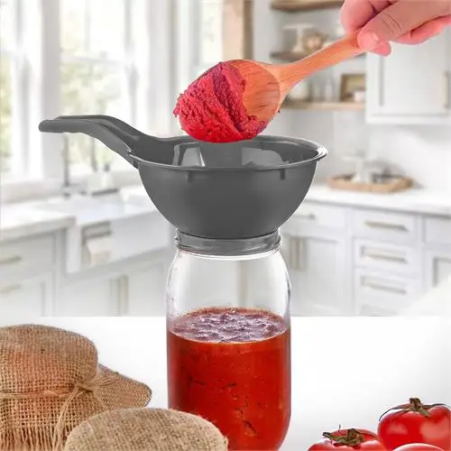 

Transforcion Peerless jar paste pickle filling funnel