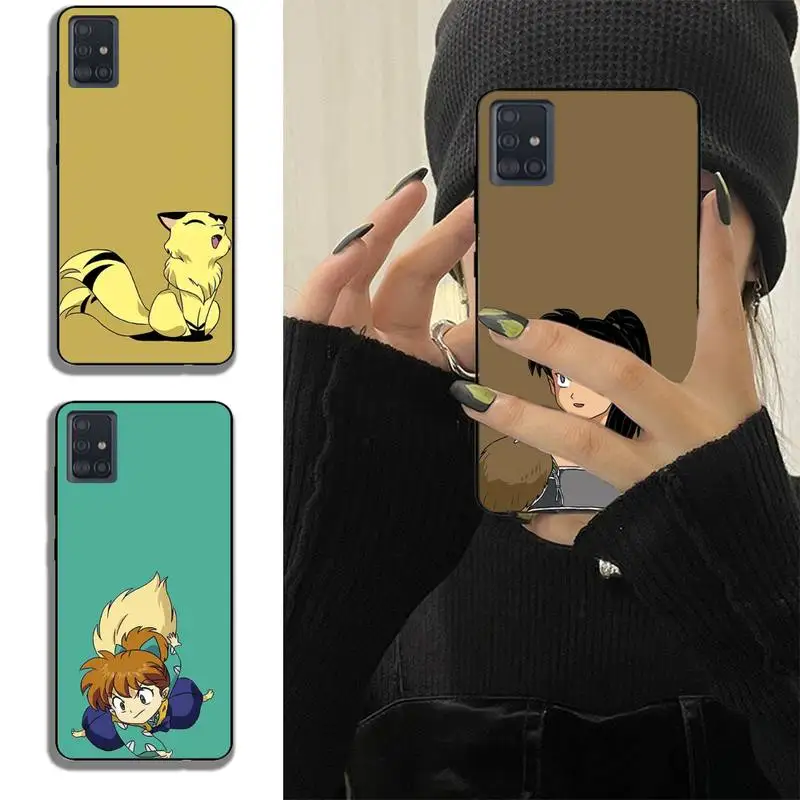 

Inuyasha Cartoon Anime Phone Case For Samsung Note M 31 9 A51 A52 A71 A72 A80 A91 A20E A32 A31 A21 A11 Fundas Shell Cover