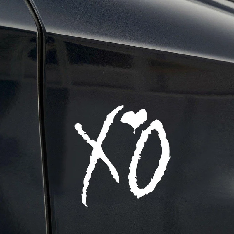 Наклейка Weeknd XO PET для автомобиля внедорожника грузовика окна ноутбука настенная