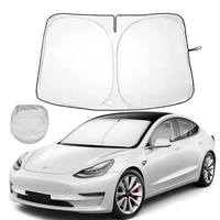 car windshield sun shade covers visors auto front window sunscreen parasol coche for tesla model 3 y sunshade accessories new
