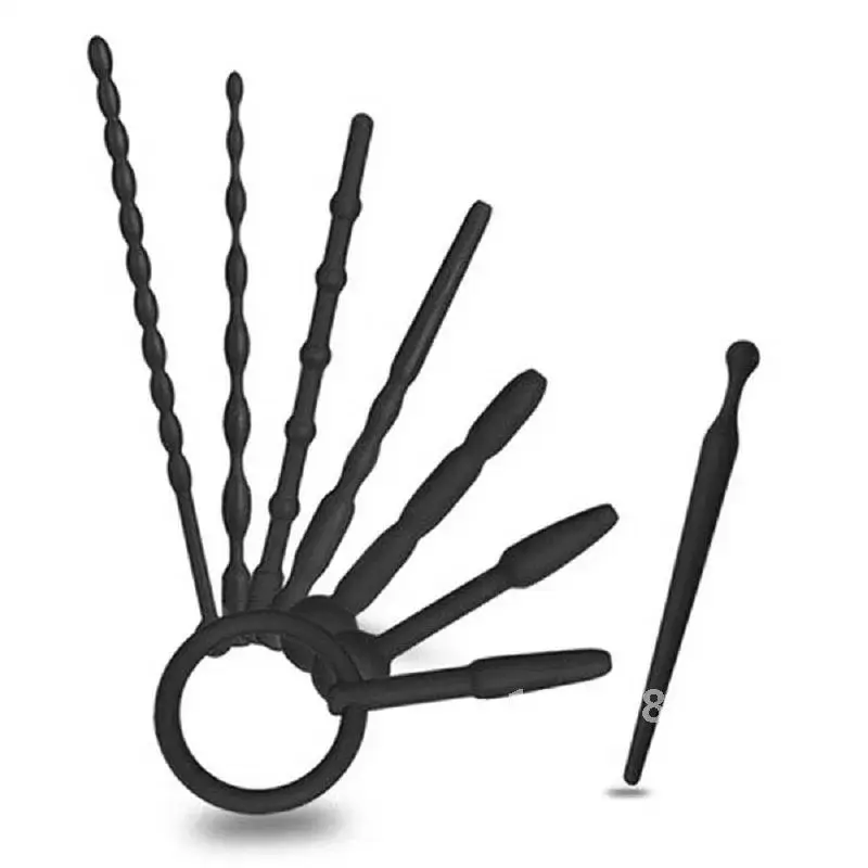 WETIPS Мужской силиконовый уретральный штекер для стимуляции конского глаза