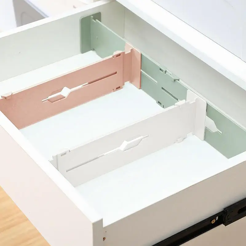 

Adjustable Drawer Dividers Organizers Separators Retractable Partition Kitchen Drawer Organizer Storage Clapboard For Clothes