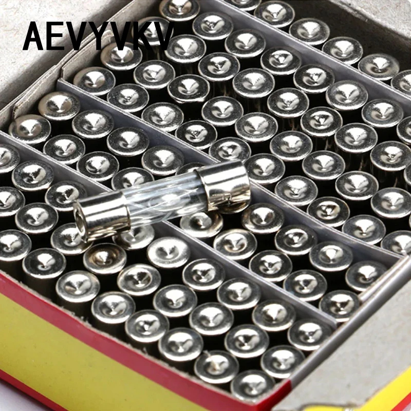 Стеклянный плавкий предохранитель 6X30 100 шт. 250 в а 1 А 2 3 5 6 7 10 15 20 25 30 Х0 стеклянный