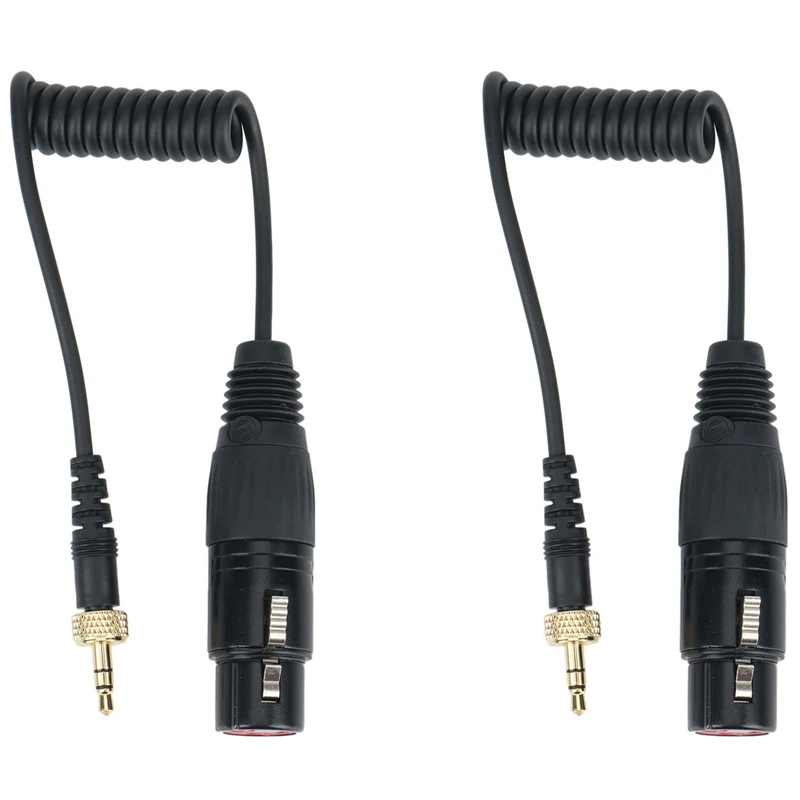 

2X Saramonic Locking Type 3.5Mm To 3.5Mm TRS To XLR Female Microphone Output Universal Audio Cable