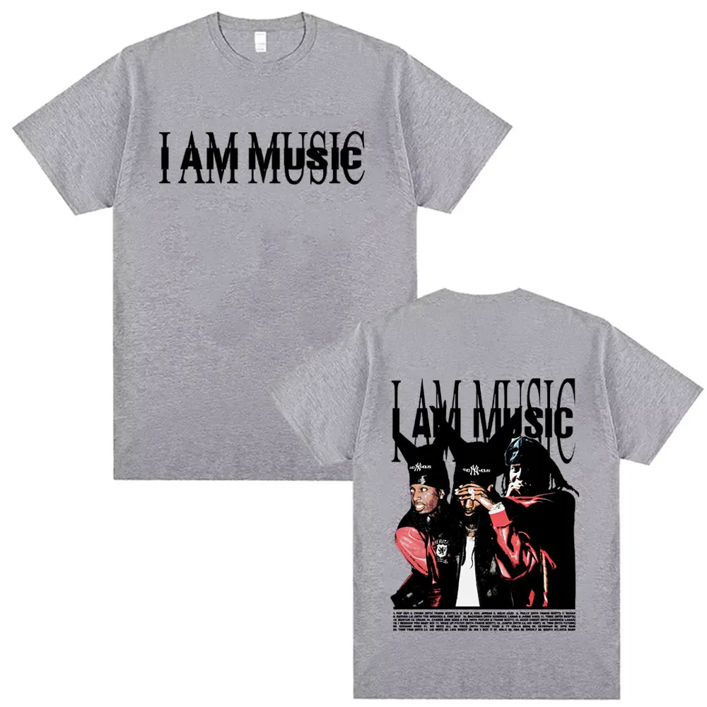 Фото Playboi Carti I Am Music Album 2025 Tour футболка Opium Rolling Loud Live футболки мужские готические уличные готические футболки унисекс №5