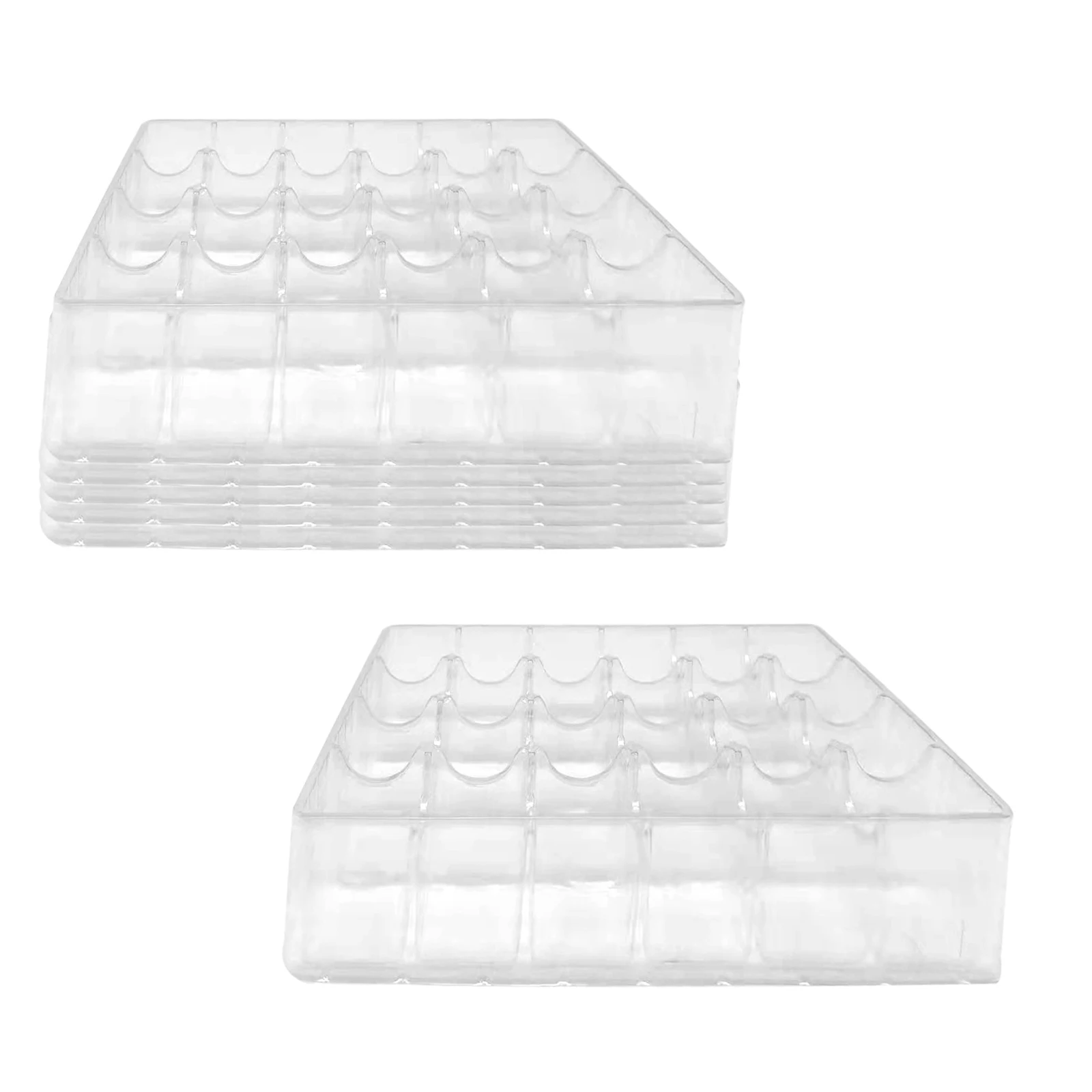 

5 шт., прозрачные лотки для растений, для гидропонных цветов