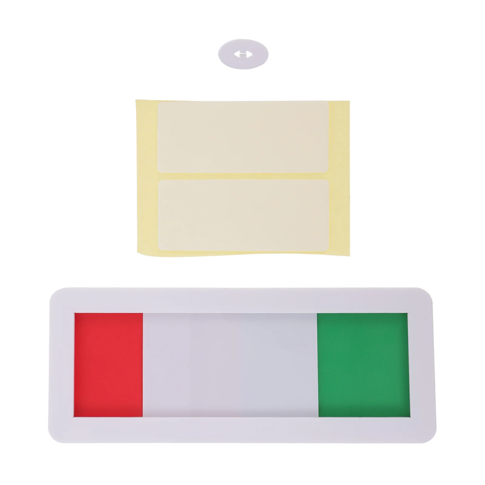 

1pc Door Indicator Signs Bathroom Occupied Sign Open Closed Door Indicator Office Indicator Magnetic Slider Sign
