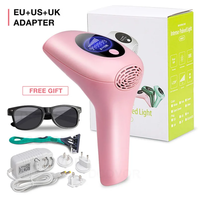 IPL Epilator for Women Hot Sell Hair Removal Laser Painless Photoepilator Permanent  Home Use Devices 900000 Flashes Depilator
