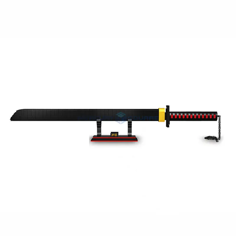 

Weapon Series BLEACH MOC 1501 Sword Katana Knife Model Building Blocks Bricks Creative Idea Toys for Boys Children