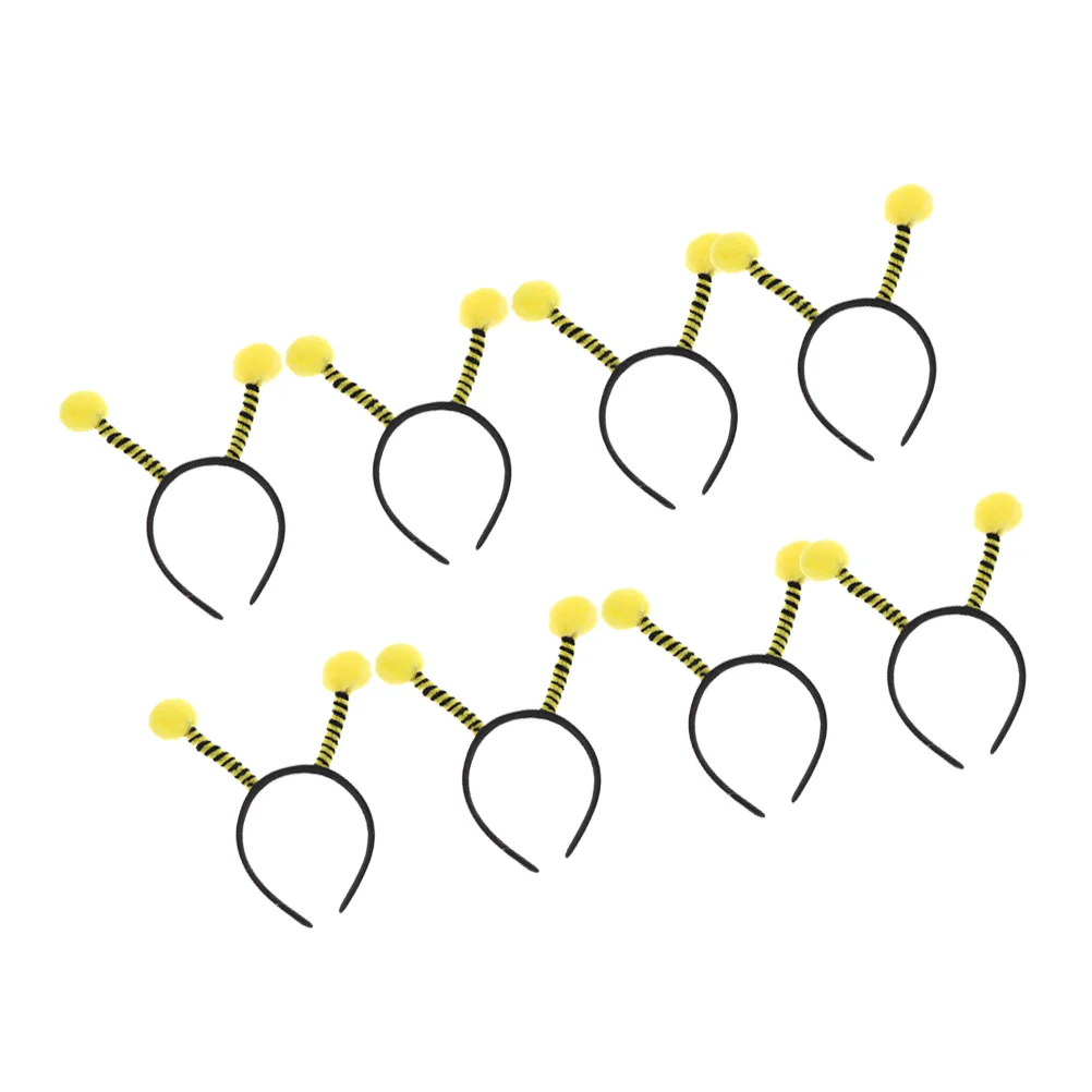 

Boppers Headbands Hair Bands: Tentacle Headband Pom Pom Yellow Plush Hair Headpiece Headdress for Party Costume Accessory