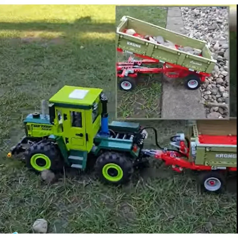 Строительный блок искусственная техника автомобиль трактор строительный