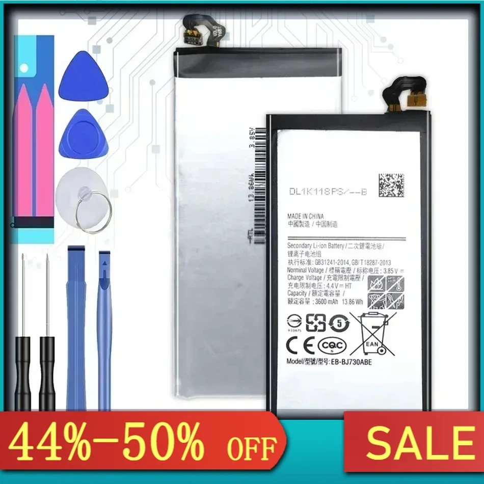 Сменный аккумулятор EB-BJ730ABE для Samsung Galaxy J7 Pro/2017 SM J730 SM-J730F J730FM 3600 мАч + номер