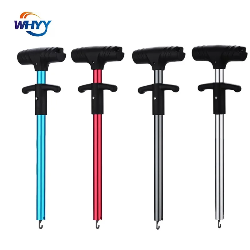 

WHYY Hook Extractor Aluminum Alloy Portable Material Decoupling Device Hook Remover Fishing Equipment Fishing Tool