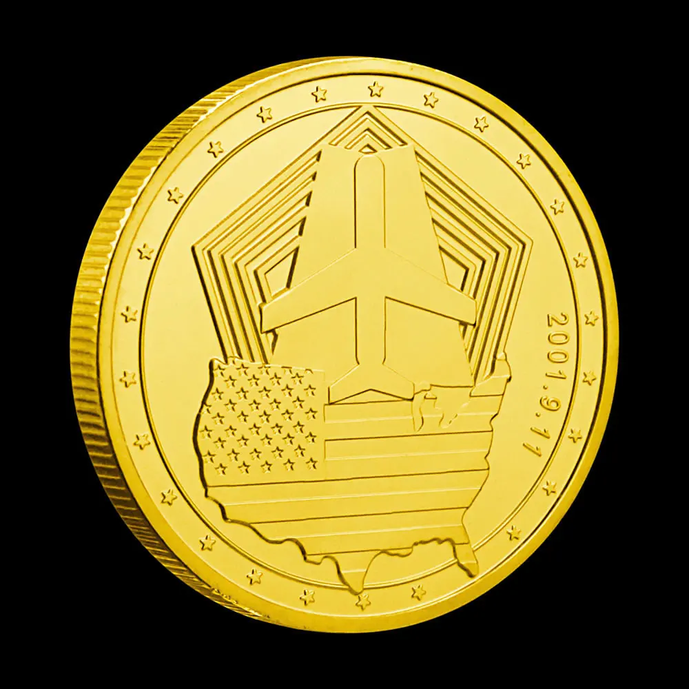 Коллекция сувенирных сувениров с позолоченными монетами 20 юбилей 2021 Всемирный