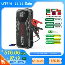 UTRAI Super Capacitor Car Jump Starter Battery Less Quick Charge Super Safe 1000A Portable For Emergency Booster Starting Device