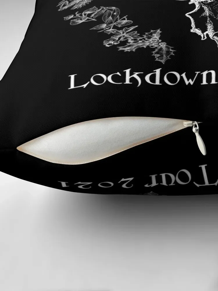 Damh the Bard Lockdown 21 (белое изображение прозрачный фон) Декоративная подушка аниме