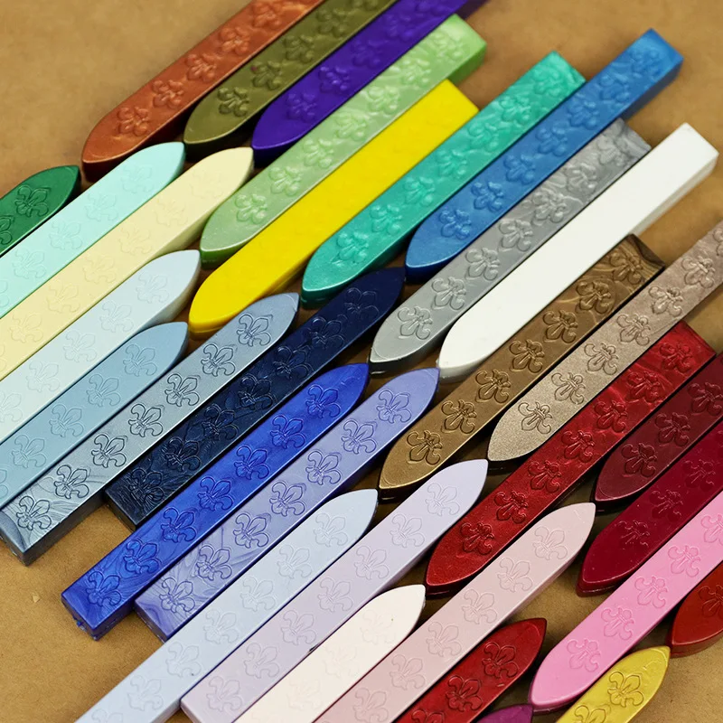 

1pc Sealing Wax Sticks Colorful Antique Strips Candle Beeswax Sigillo for Postage Letter Stamp Retro Wedding Envelope Invitation