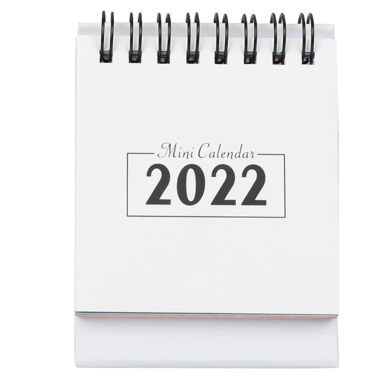 

Настольный мини-календарь 2022-карманный календарь 2022, маленький настольный календарь для планирования ежедневного расписания