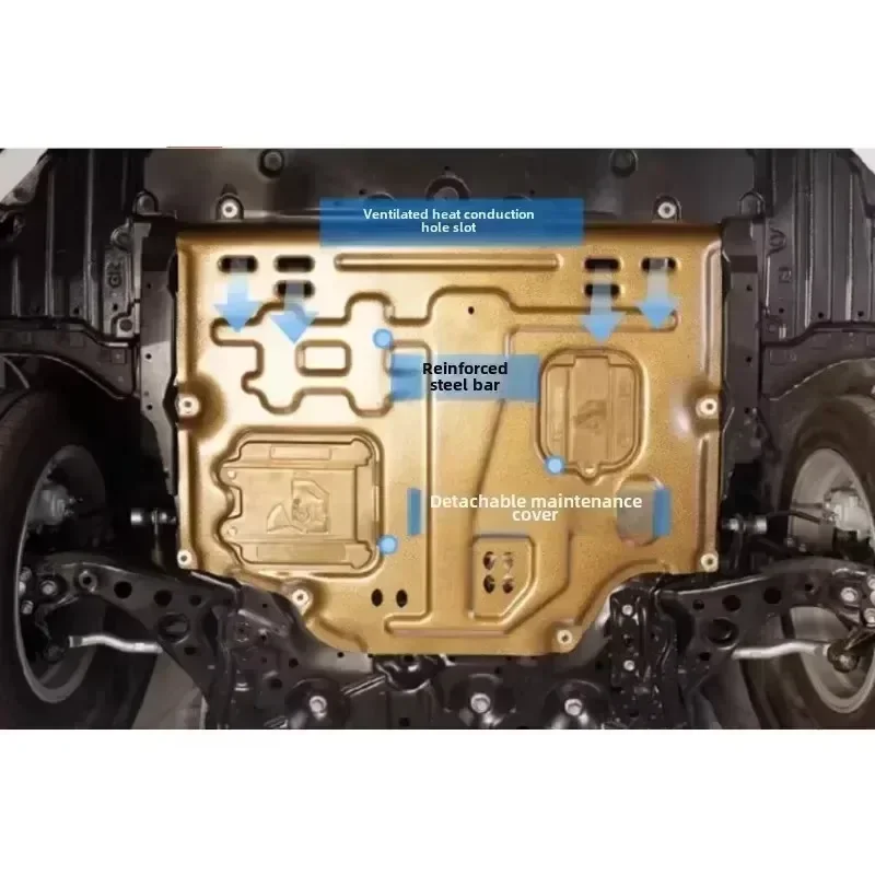 Автомобильные аксессуары черный под защита двигателя брызговик панель